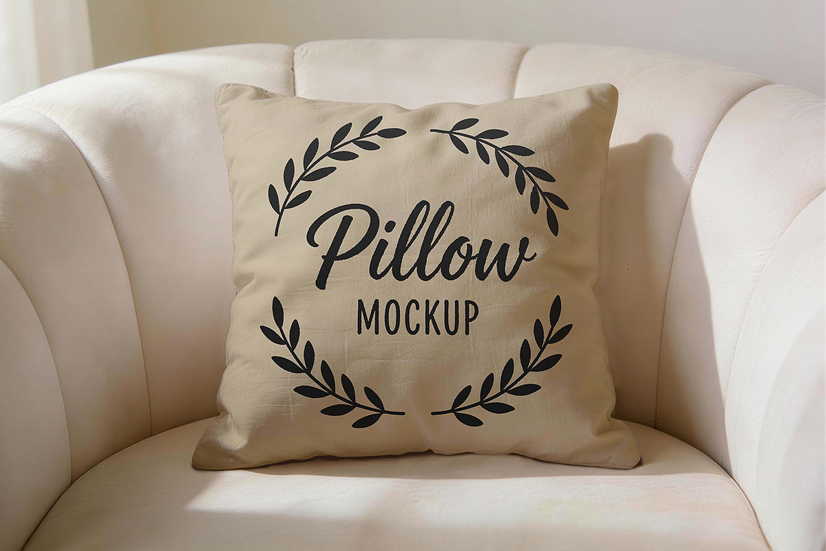 Pillow Mockup, a Product Mockup by Pitchlook.Studio (Photo 3 of 4)