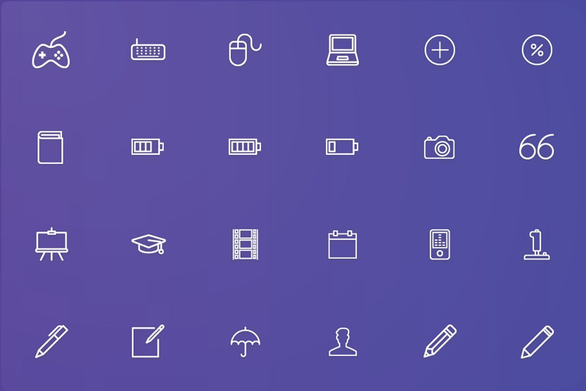 Business - Lifestyle & Office Icons, an Outline Icon by FlatLineIcons (Photo 4 of 7)