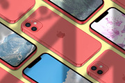 3D iPhone Presentation Mock-Up 07, an iPhone Mockup by Graphicsworld125 (Thumbnail 1 of 10)