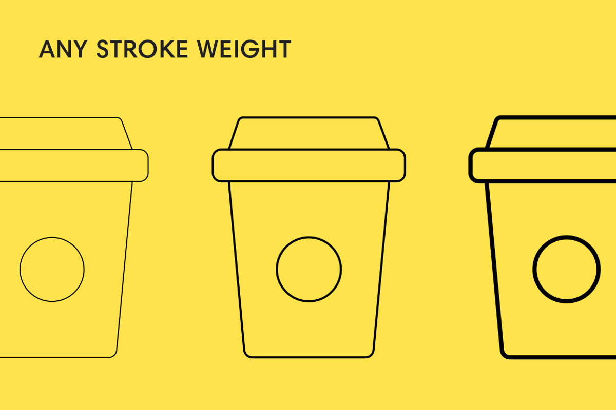 ONE - 600+ Premium Icons, an Outline Icon by Xicons (Photo 6 of 9)