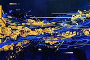 Royal Blue Gold Backgrounds, a Decorative Illustration by StockVerse Creative (Thumbnail 2 of 4)