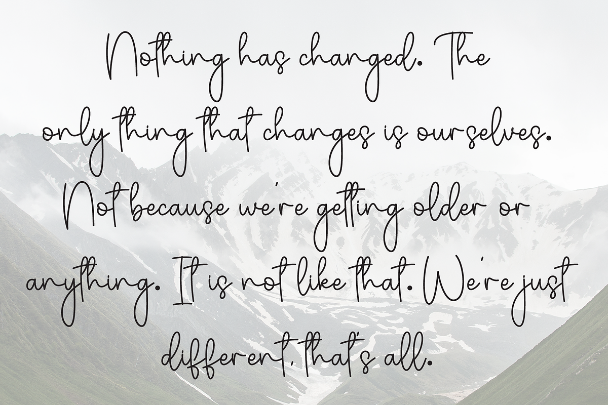 Vibes | Script Font, a Handwritten Font by Scratchones (Photo 6 of 9)