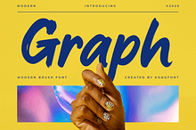 Graph – Modern Brush Typeface