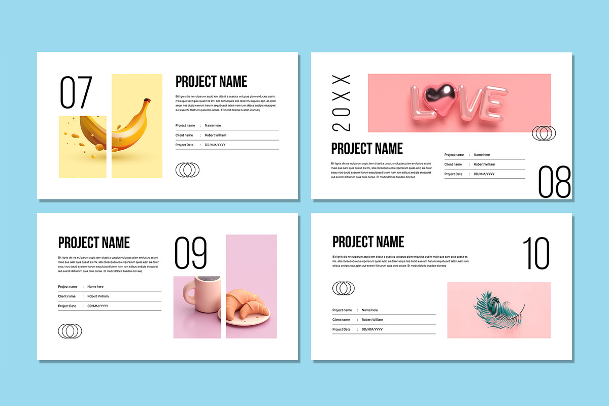 Portfolio Presentation Layout, a Presentation Template by ContestDesign (Photo 4 of 6)