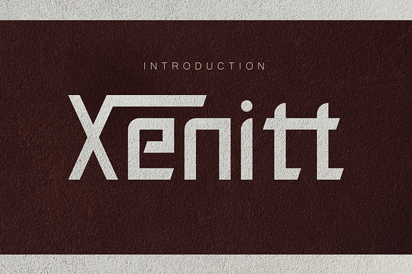 Xenitt - A Modern Sans Serif preview 8