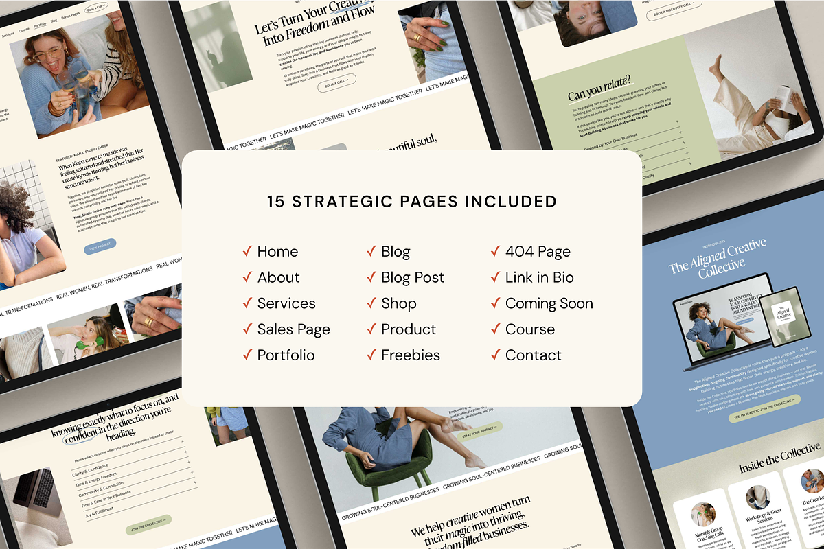 Astrid Squarespace 7.1 Template, a Squarespace Template by Studio Heythere (Photo 3 of 8)