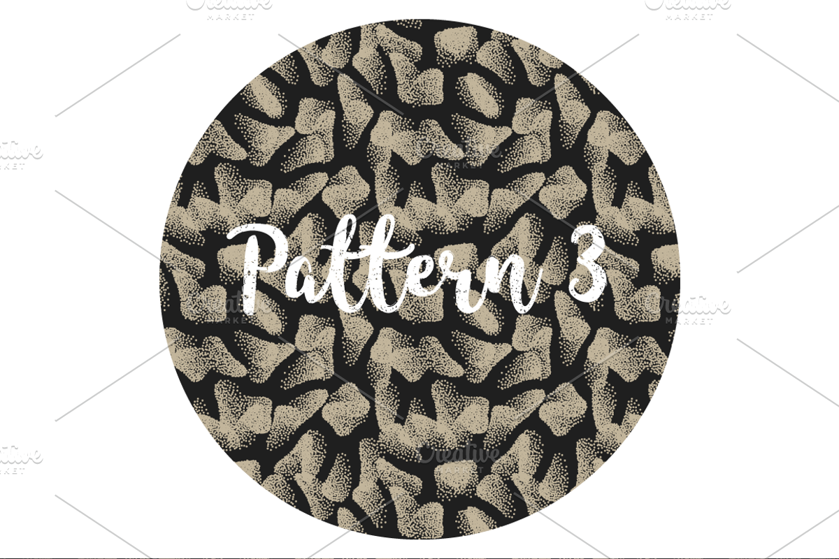 Vector Abstract Seamless Patterns, a Pattern Graphic by yamonstro (Photo 5 of 8)