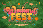 Retro Groovy Text Effects, a Layer Style Add-On by Andrew Skoch Design (Thumbnail 3 of 9)