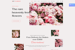 LT Florist Joomla Template