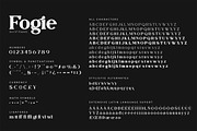 Fogie - Serif Family, a Serif Font by din-studio.com (Thumbnail 15 of 21)