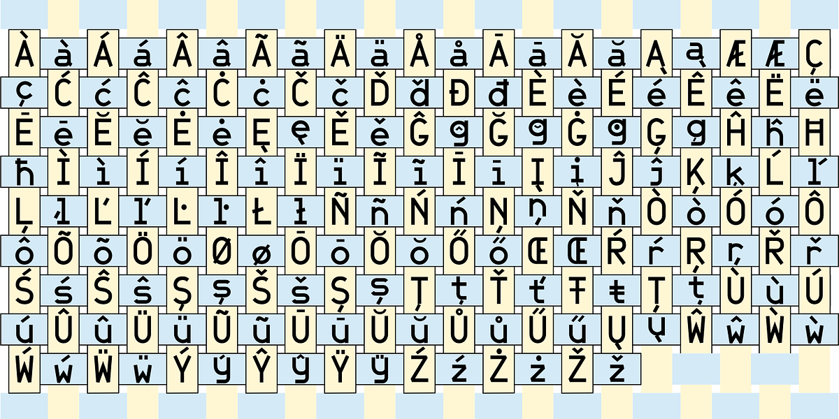 OverUnder, a Font by Ingrimayne Type (Photo 5 of 5)