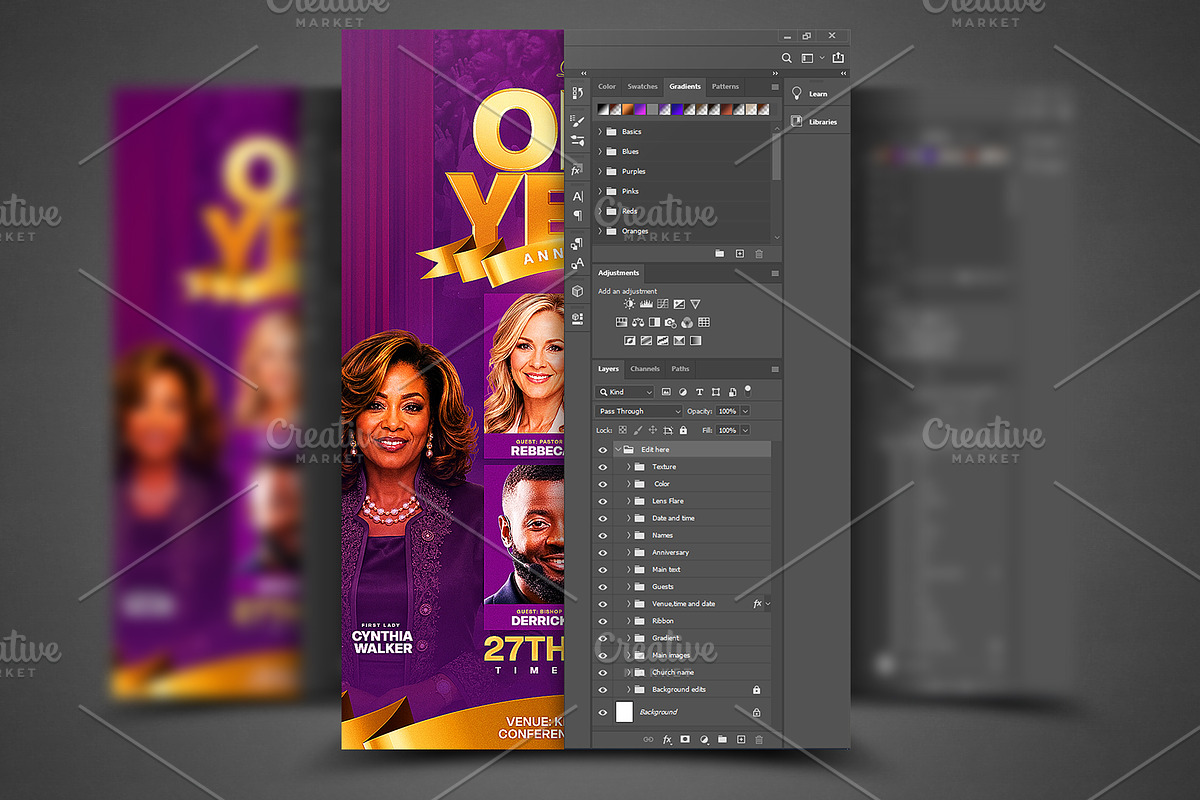 Church Anniversary Flyer Template, a Social Media Template by church flyer templates (Photo 5 of 8)