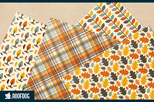 Fall Foliage Digital Paper