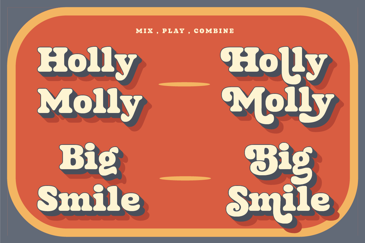 Retro Chimps Vintage Display Font, a Font by Martype (Photo 9 of 15)