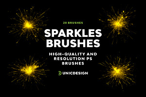 Sparkles Photoshop Brushes