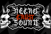 Silent Scream - Metal Font, a Blackletter Font by PutraCetol Studio (Thumbnail 3 of 11)