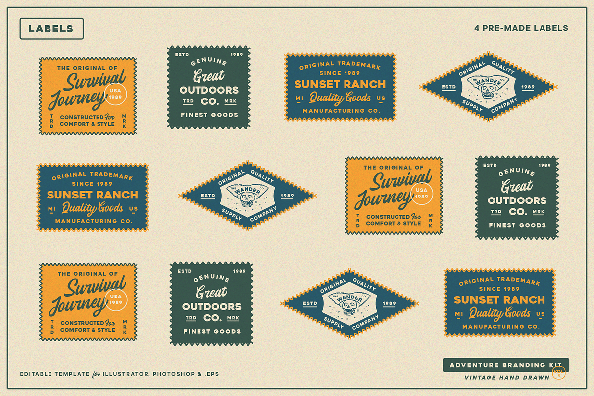 Adventure Branding Kit, a Branding & Logo Template by Refolve Design (Photo 27 of 29)