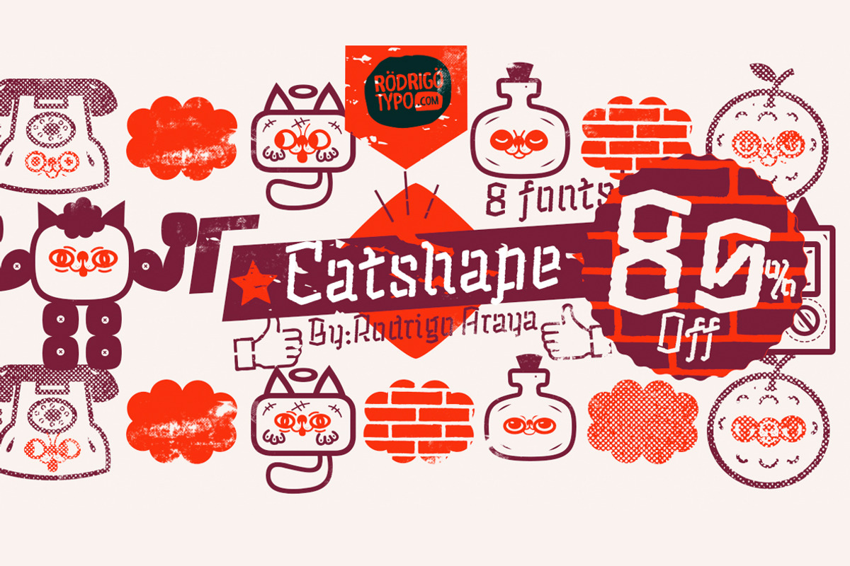 Catshape -80% fast sale