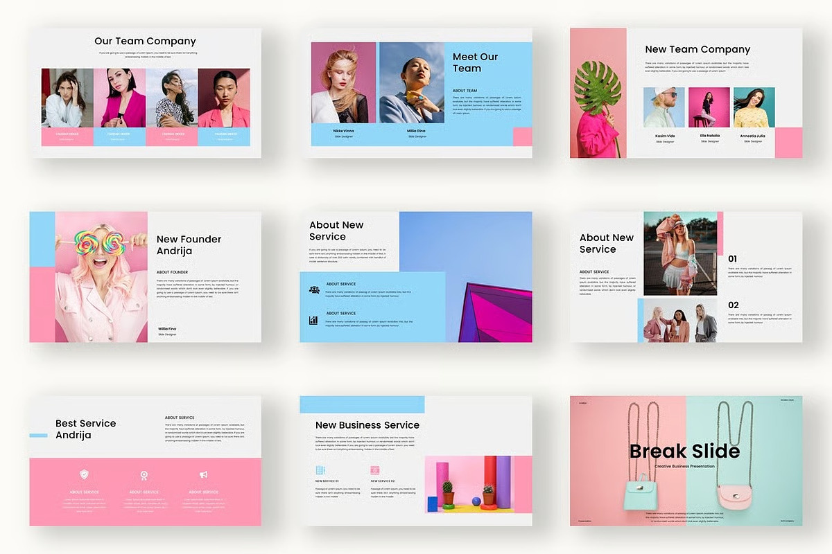 Andrija – Business Google Slide, a Presentation Template by kreatifreya (Photo 3 of 5)