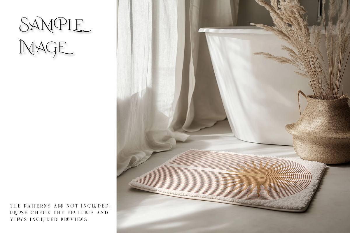 Bath Mat Mockups, a Household Mockup by mock-ups (Photo 10 of 11)