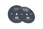 Compact Disc Mockup Template Set Vol, a Product Mockup by DesignRushMarket (Thumbnail 7 of 11)