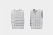 Safety Vest Mockup, a Hoody Mockup by Unerispace (Thumbnail 3 of 4)