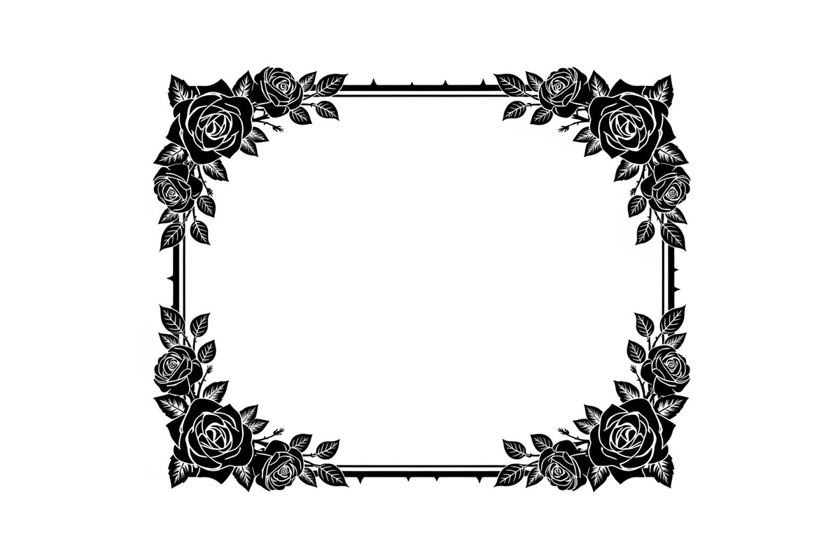 Floral Decorative Frame Vector Bundl, an Illustration by musafir_fashion (Photo 30 of 51)