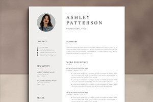 Resume Template 3 Page | CV Template