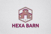 Hexagon Barn Farm Building Logo, a Branding & Logo Template by jongcreative (Thumbnail 1 of 4)