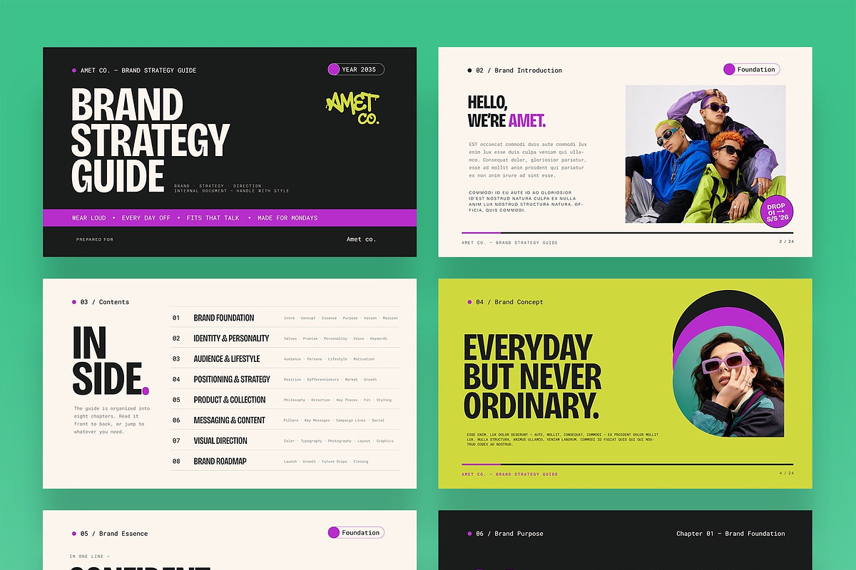 Brand Strategy Presentation Template, a Presentation Template by BrandPacks (Photo 7 of 7)