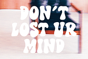 Teenage Madness - Groovy Display, a Handwritten Font by TeenageFoundry (Thumbnail 2 of 6)