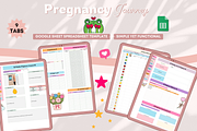 Spreadsheet Pregnancy Journey, a Templates & Theme by bellaROSEworkshop (Thumbnail 3 of 6)