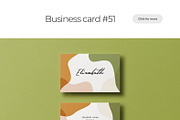 Business Card Mockup Template Bundle, a Business Card Template by PrintPixel (Thumbnail 54 of 104)