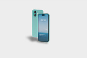 iphone 16 mockup, a Mockup by mojojojo97 (Thumbnail 5 of 11)