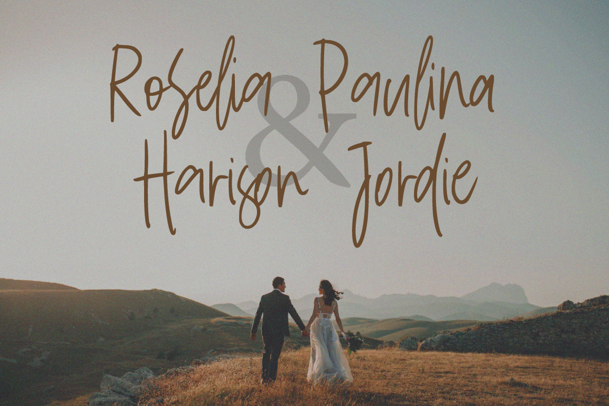 Demirah - Handwritten Signature, a Handwritten Font by tebaltipislab (Photo 4 of 9)