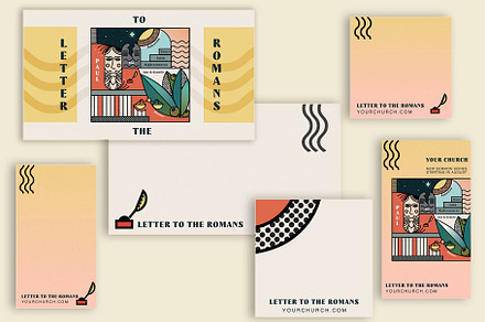 Romans Sermon Series Branding