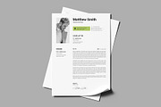 Modern Executive Resume Template, a Resume Template by PixelStudio (Thumbnail 3 of 5)