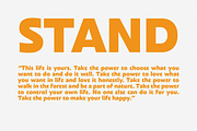 Crigo Display Font, a Sans Serif Font by MACK 75 (Thumbnail 7 of 7)