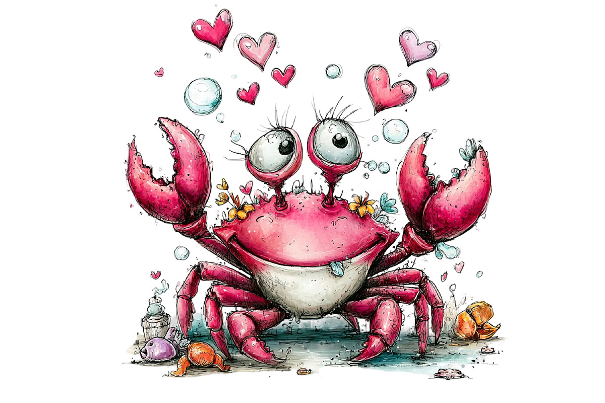 Whimsical Summer Crub Clipart, an Illustration by Dream Creation (Photo 7 of 7)