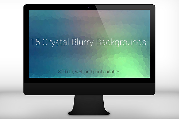15 Crystal Blurry Backgrounds preview 6