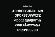Wofalt - Hybrid Font, a Sans Serif Font by Iqsiart Studio (Thumbnail 10 of 11)