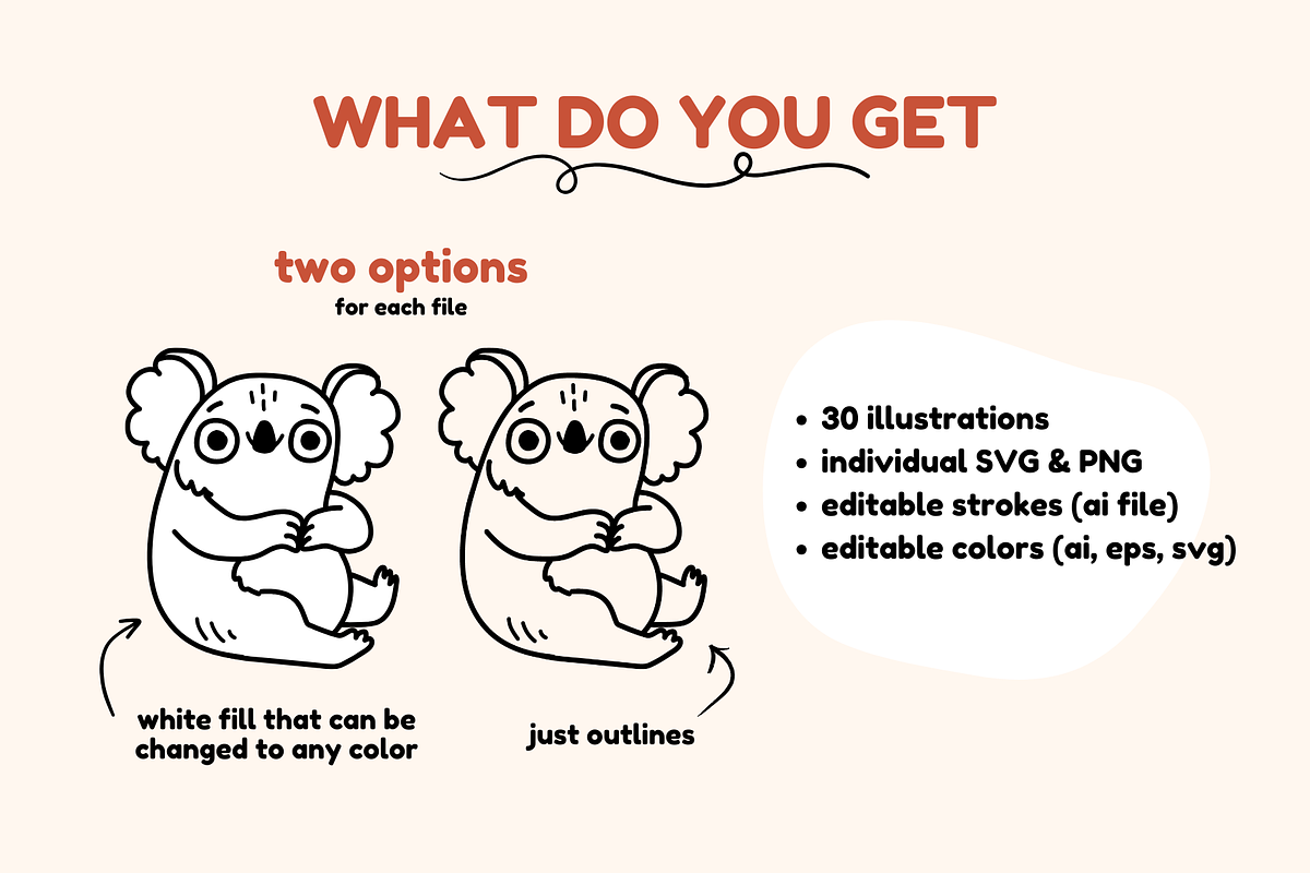 Mascot logo & coffee shop line art, a Graphic by Heartwarming Art (Photo 2 of 12)