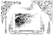 Procreate Frames & Ornaments brushes, a Brush Add-On by AW Studios (Thumbnail 3 of 8)