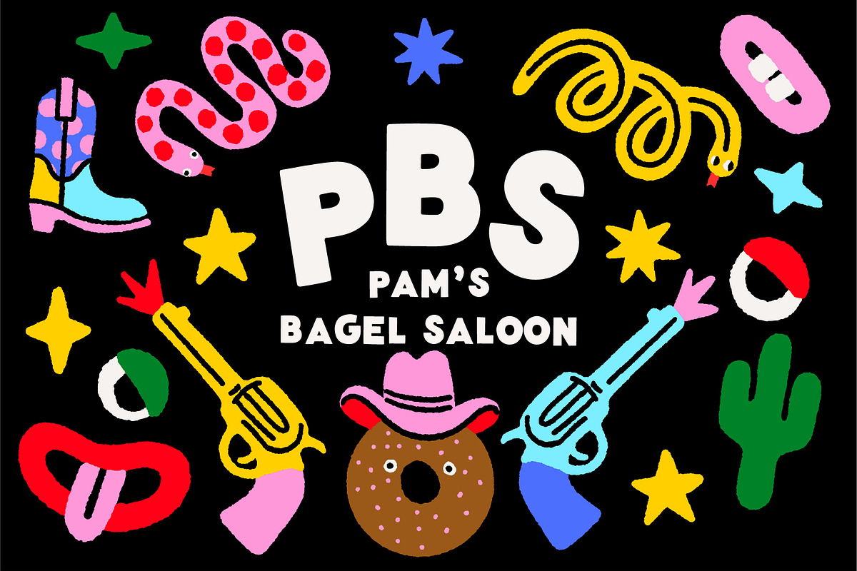 Wonky Font! A Clean & Blocky Font, a Sans Serif Font by Meg Lewis Fun House (Photo 9 of 11)