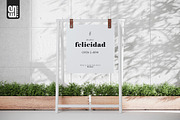 Metal A-Frame Sign Stand Mockup, an Advertising Mockup by SD Mockup (Thumbnail 3 of 4)