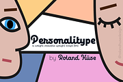 Personalitype Variable Script Font, a Script Font by Roland Huse Design (Thumbnail 2 of 6)