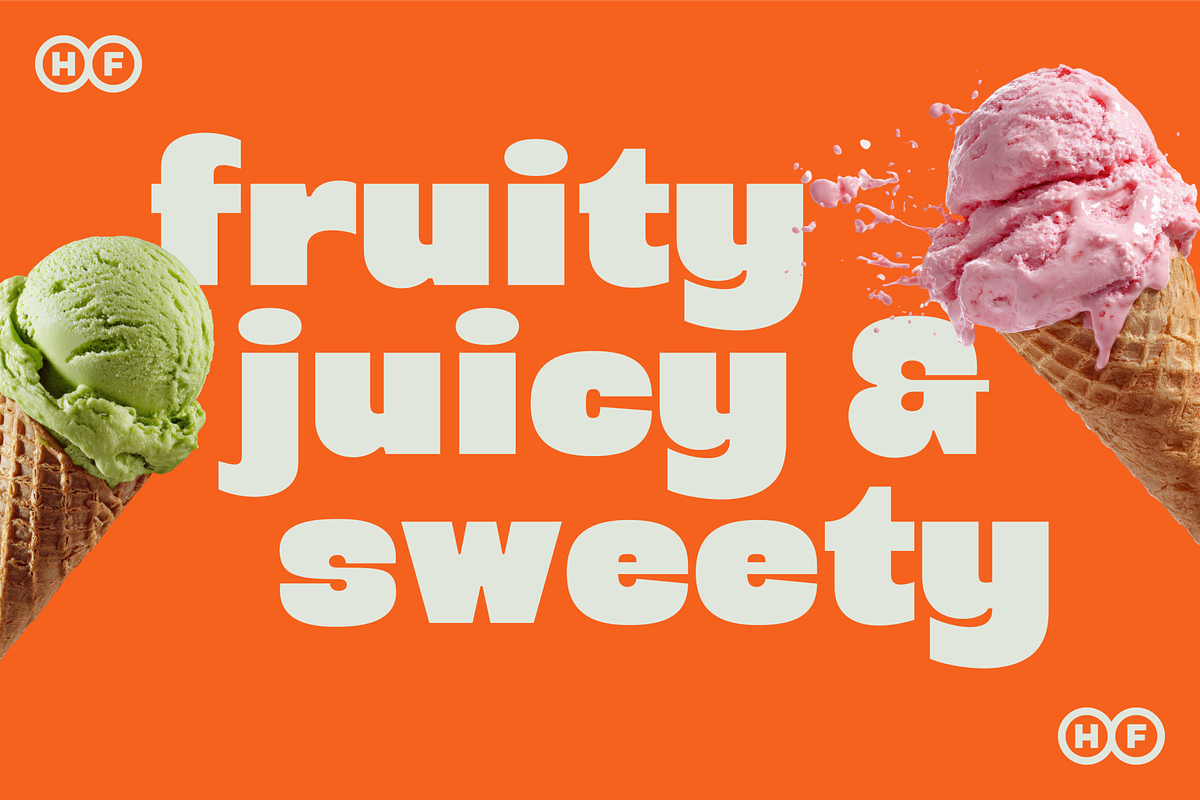 Korero HF Bold Display Font, a Sans Serif Font by 24Design Studios (Photo 3 of 11)