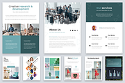 A4 Portal Modern Powerpoint Template, a Presentation Template by Reshapely (Thumbnail 10 of 18)