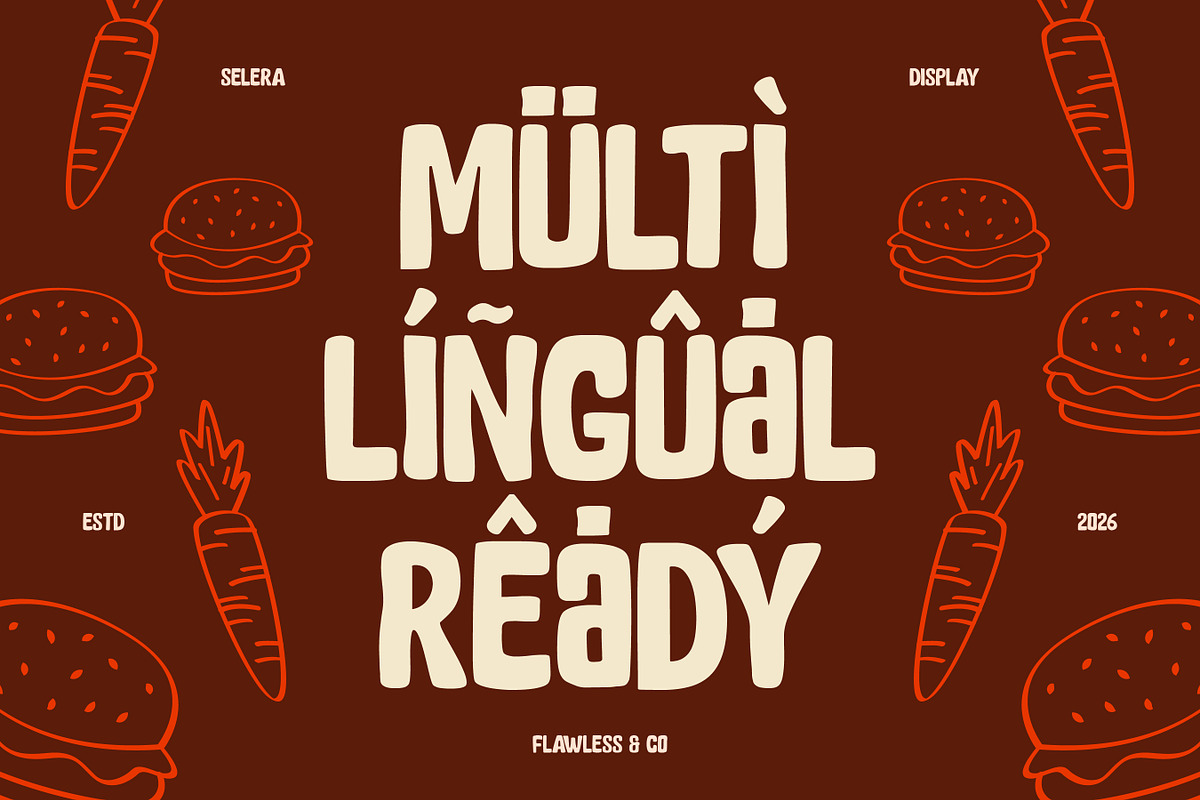 Selera - Playful Display Font, a Sans Serif Font by Flawless And Co (Photo 9 of 10)