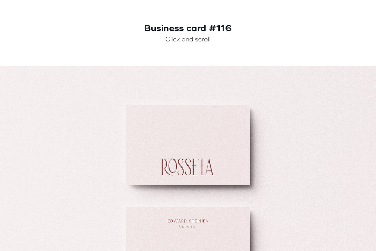 Business Card Logo Template Bundle, a Product Mockup by FoundImages (Photo 129 of 163)